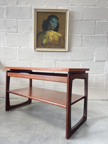 1960’s G Plan Quadrille Bedroom Bench / Hallway Bench Table Model 8037