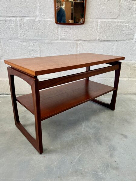 1960’s G Plan Quadrille Bedroom Bench / Hallway Bench Table Model 8037