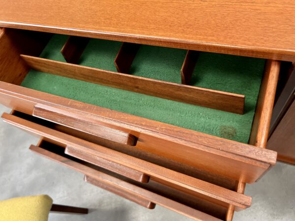 1960s Vintage Long Sideboard by William Lawerence