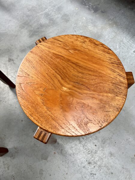 Vintage Danish 1960s Teak Stacking Coffee Tables