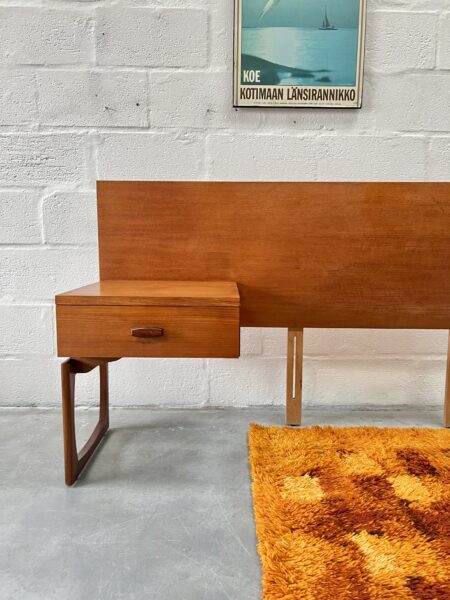 1960s G Plan 'Quadrille' Single Headboard 