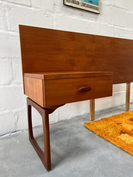 1960s G Plan 'Quadrille' Single Headboard 