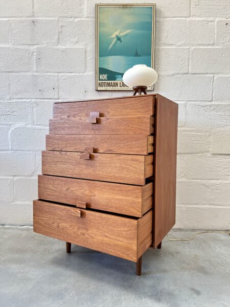 1960s Vintage G Plan IB Kofod Larsen Danish Chest of Drawers 