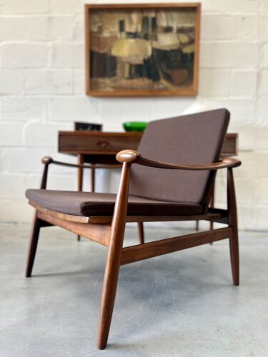 Mid Century Teak 'Spade' Armchair by Finn Juhl