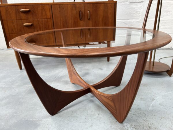 Vintage Red Label G Plan Round Coffee Table