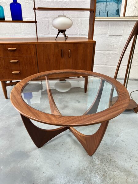 Vintage Red Label G Plan Round Coffee Table