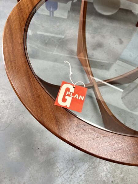 Vintage Red Label G Plan Round Coffee Table