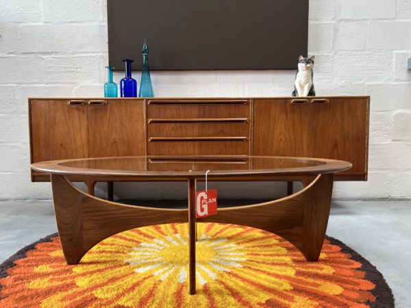 Mid Century Oval 'Fresco' Coffee Table for G Plan