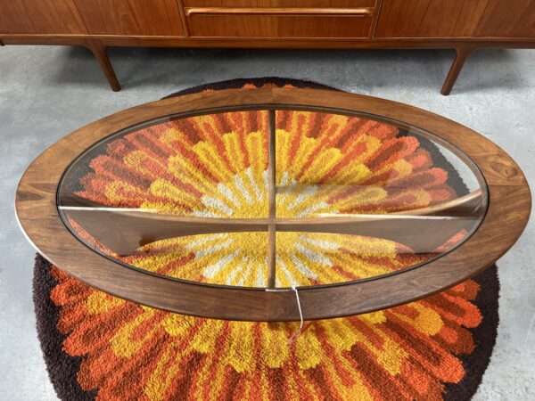 Mid Century Oval 'Fresco' Coffee Table for G Plan