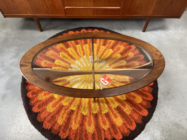 Mid Century Oval 'Fresco' Coffee Table for G Plan