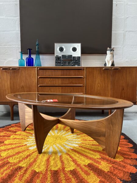 Mid Century Oval 'Fresco' Coffee Table for G Plan 