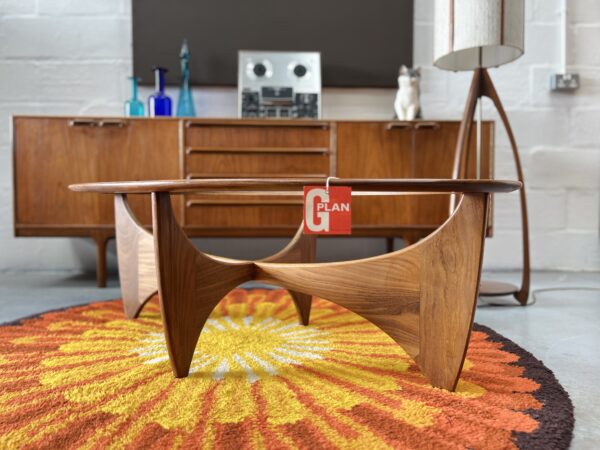 Mid Century Oval 'Fresco' Coffee Table for G Plan