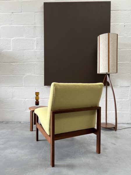 Single Mid Century Reupholstered Guy Rogers 'Kyoto' Side Chair