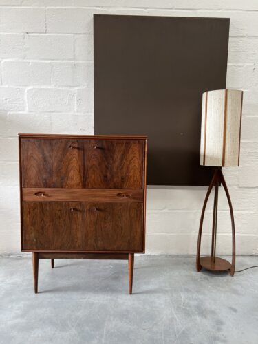 1960s Robert Heritage for Archie Shine Rosewood Cocktail Cabinet ‘Hamilton Range’