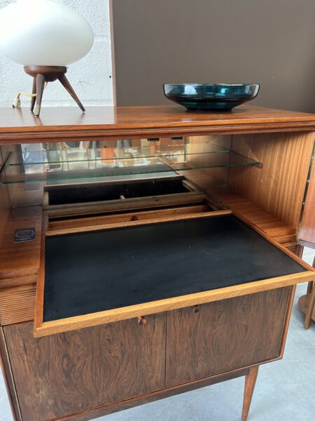 1960s Robert Heritage for Archie Shine Rosewood Cocktail Cabinet ‘Hamilton Range’