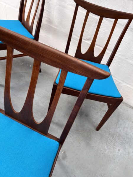 Vintage Gold Stamp G Plan 4 ‘Brasilia’ Chairs