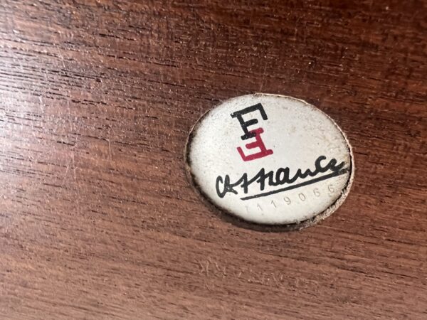 Vintage 1960s Chessboard Coffee Table by Cado for France & Sons