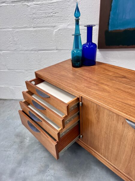 Vintage Walnut Sideboard by Risom for Younger