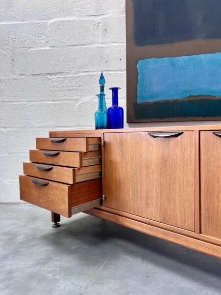 Vintage Walnut Sideboard by Risom for Younger