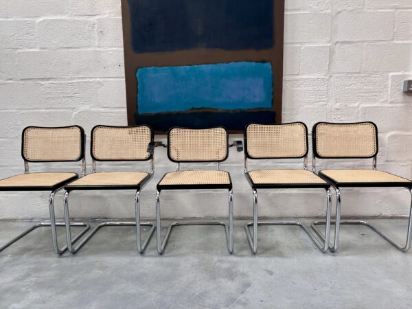 5 x Vintage Marcel Breuer Style Cesca Chairs
