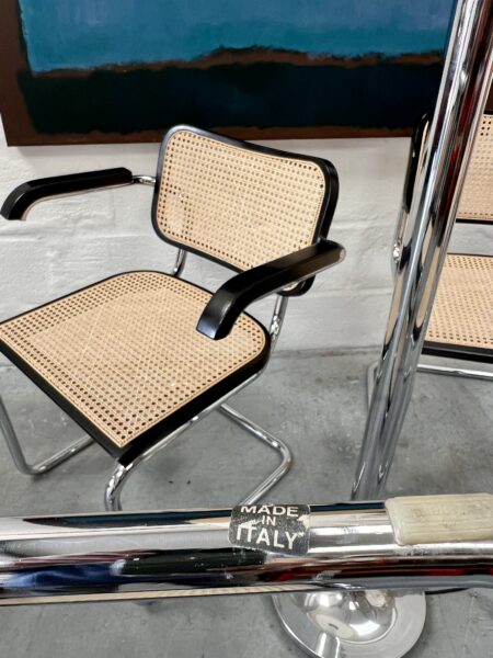 5 x Vintage Marcel Breuer Style Cesca Chairs 