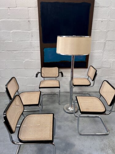 5 x Vintage Marcel Breuer Style Cesca Chairs 