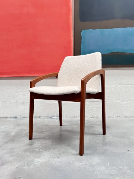 4 x Henning Kjærnulf Danish Dining Chairs 1960s