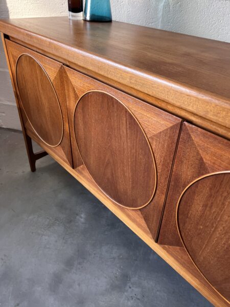 1960s 'Circles' Sideboard Manufactured by Nathan Furniture