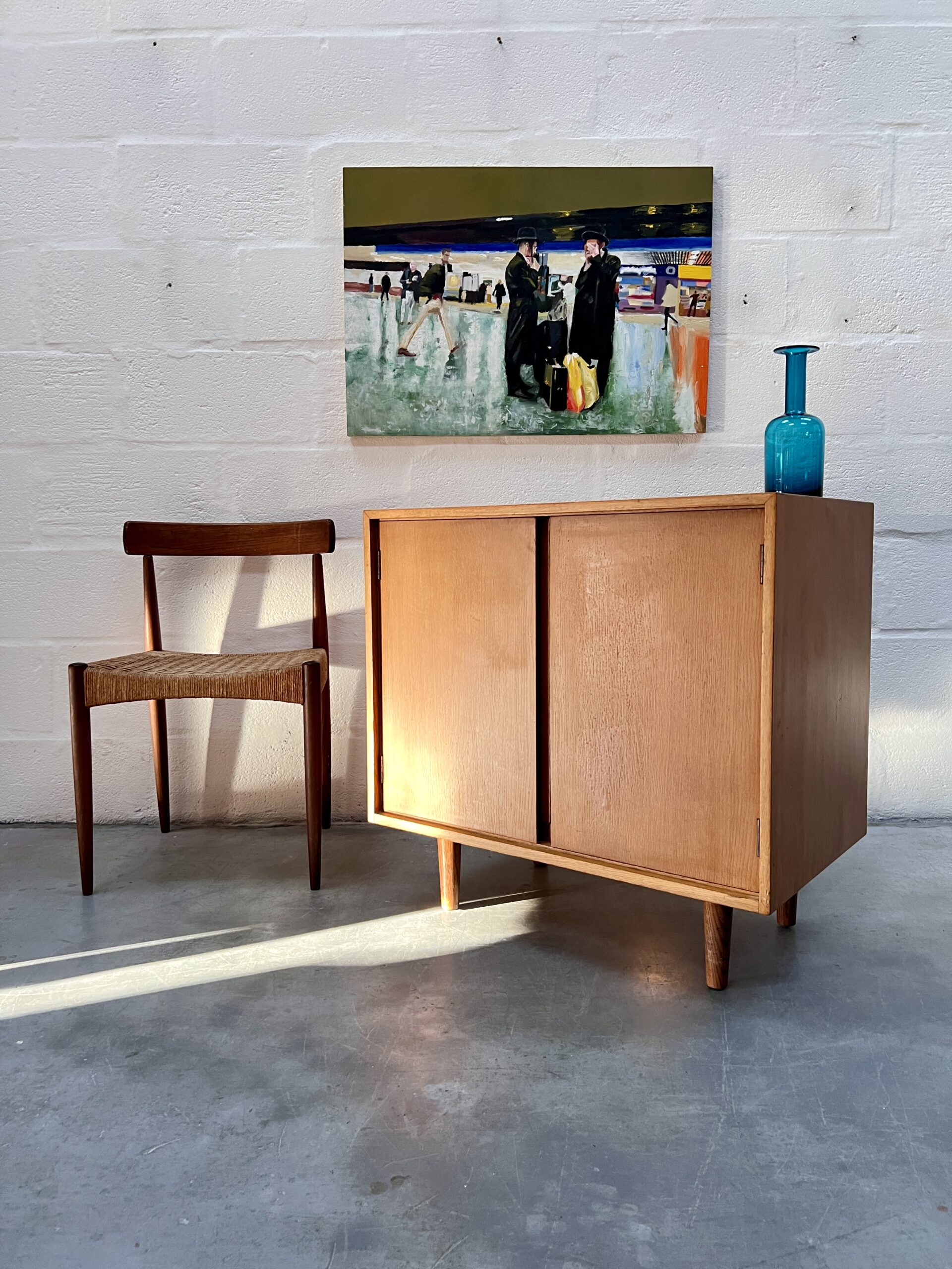 Vintage 1950s Oak Stag 'C Range' Chest of Drawers