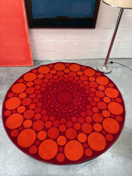 1960s Scandinavian Rug by Højer Eksport Wilton