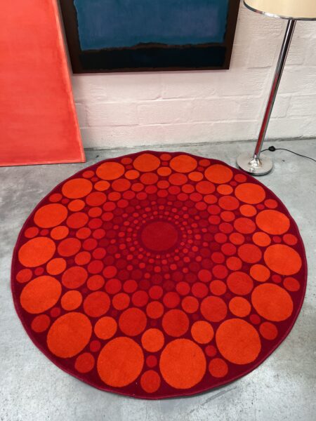 1960s Scandinavian Rug by Højer Eksport Wilton