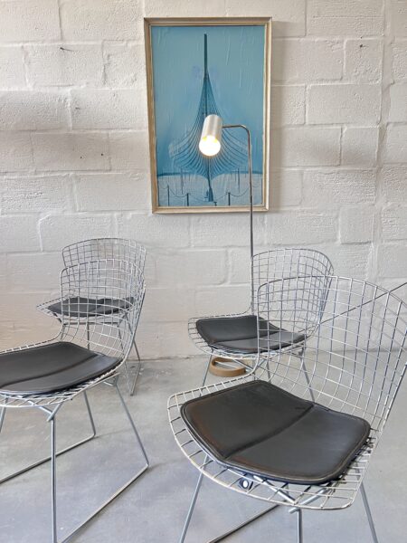 4 x Vintage Harry Bertoia for Habitat 'Bird Cage' Side Chairs