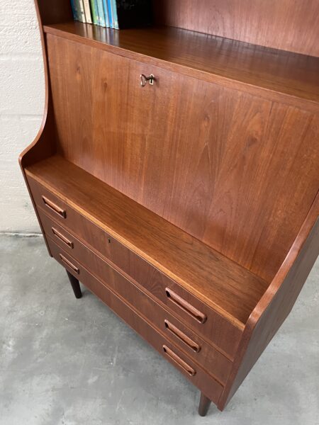 1960s Mid Century Danish Bureau / Desk by Gunnar Nielsen for Tibergaard