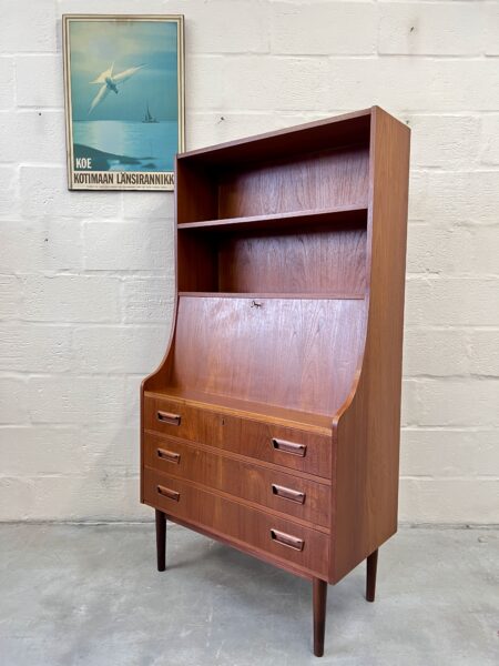 1960s Mid Century Danish Bureau / Desk by Gunnar Nielsen for Tibergaard