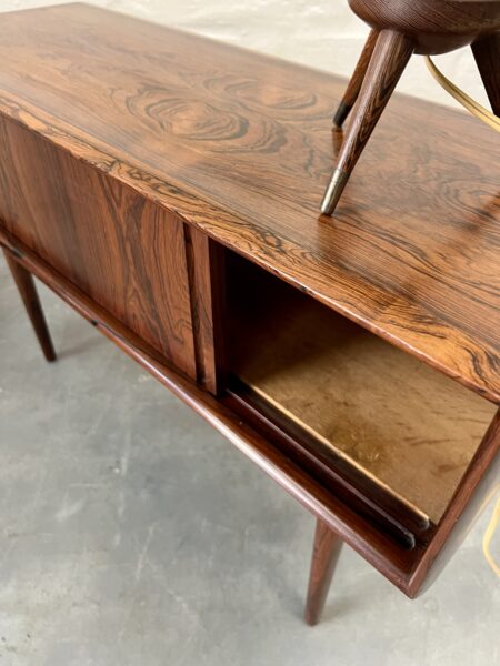 Vintage Danish 1960s Rosewood Small Sideboard by Max Rasmussen