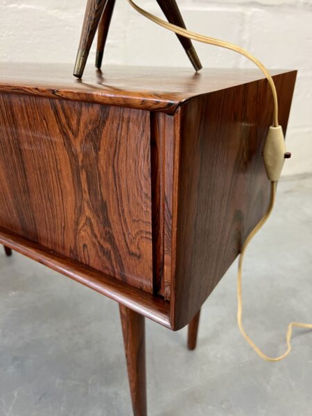 Vintage Danish 1960s Rosewood Small Sideboard by Max Rasmussen