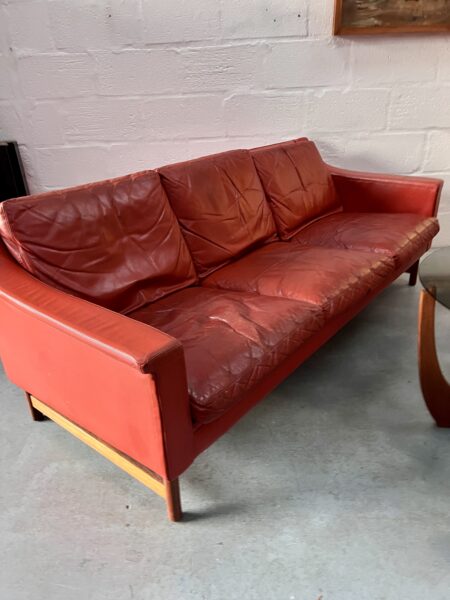 Swedish Mid Century Scapa Three Seater Sofa and Armchair