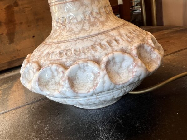 Matching 1960s Small Ceramic Table Lamps