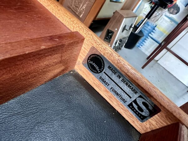 1960s Danish Rosewood Executive Office Desk by Arne Vodder for Sibast