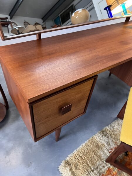 Vintage I.B. Kofod Larsen For G Plan Teak Dressing Table 1960's