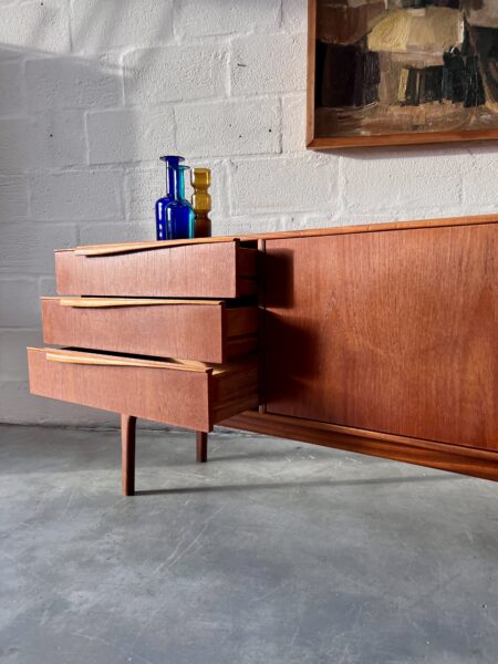 Slender 1970s Teak Mcintosh Sideboard 'Tiel'