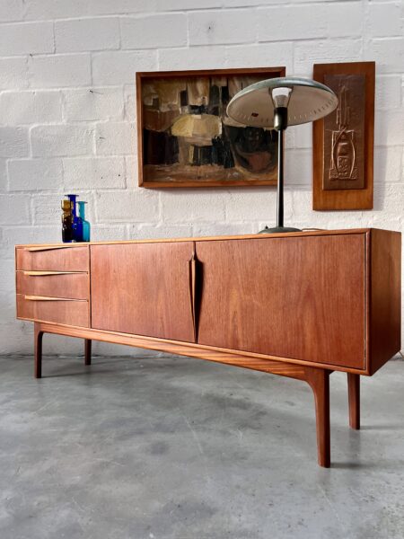 Slender 1970s Teak Mcintosh Sideboard 'Tiel'