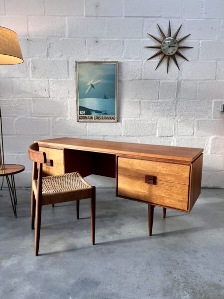 Vintage I.B. Kofod Larsen For G Plan Teak Dressing Table 1960's