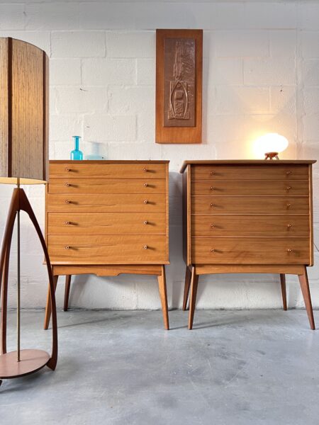 1950s Vintage Chest of Drawers by Alfred Cox