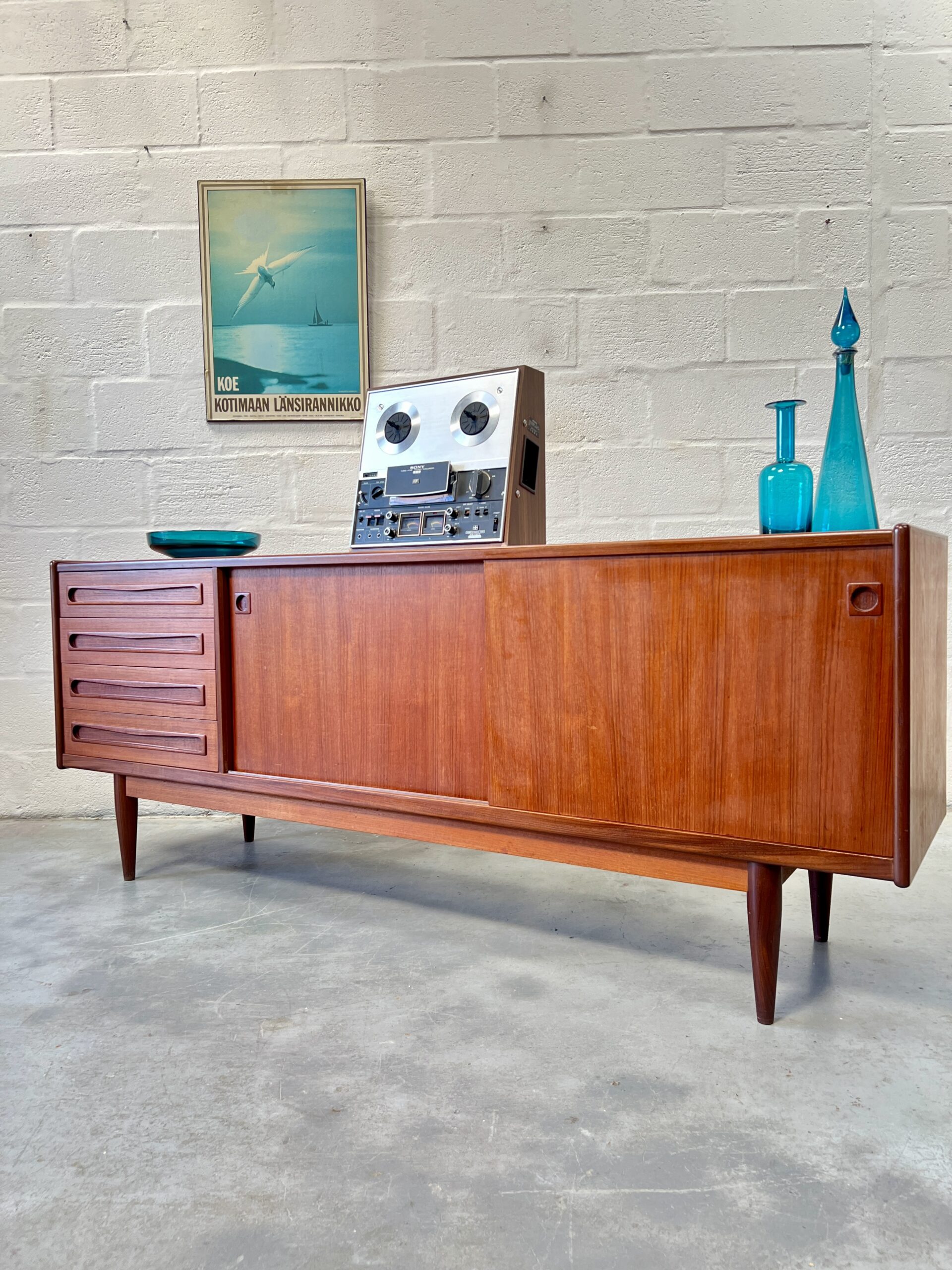 Danish Sideboard by Johannes Andersen for Uldum Møbelfabrik, 1960s
