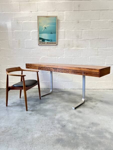 Robert Heritage Planar Rosewood Console For Archie Shine, 1960s
