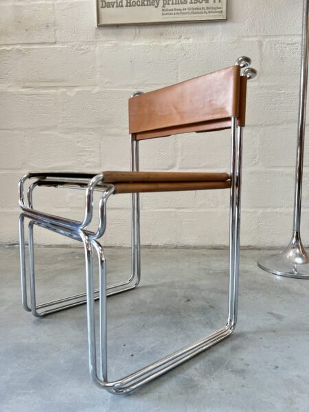 Pair of Giovanni Carini, Libellula Chairs by Planula, Italy 1970s