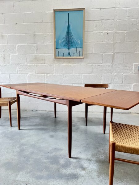 I.B. Kofod Larsen Danish Design G Plan Dining Table 
