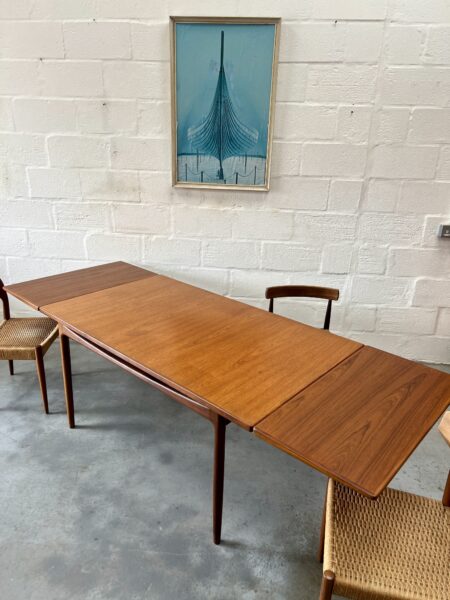I.B. Kofod Larsen Danish Design G Plan Dining Table 