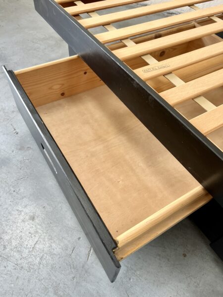 1970s Habitat Pine Single Bed with Drawers